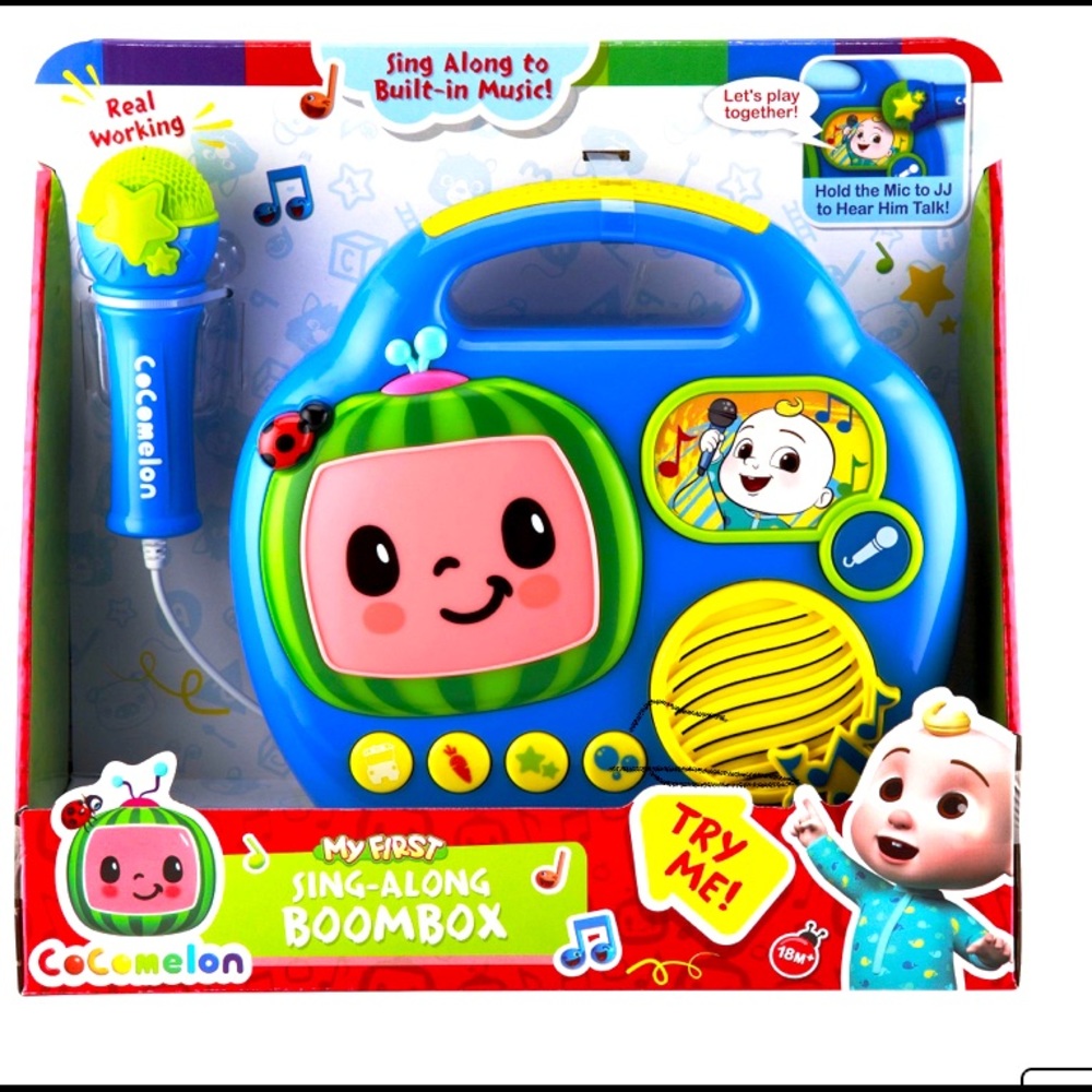 Cocomelon My First Sing-Along Boombox
